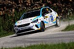 Reiter gewinnt in seinem Opel Corsa Rally Electric die Hitzeschlacht in der Steiermark